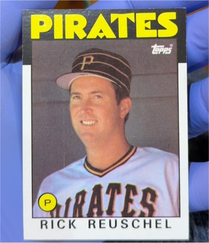 1986 Topps #779 Rick Reuschel — front