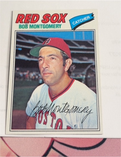 1977 Topps #288 Bob Montgomery — front