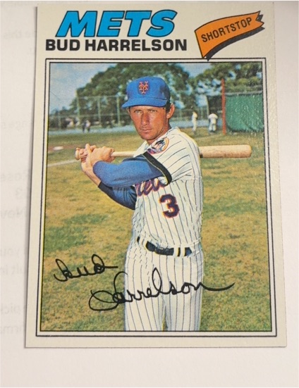 1977 Topps #44 Bud Harrelson — front