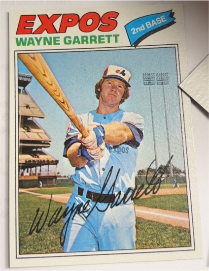 1977 Topps #417 Wayne Garrett — front