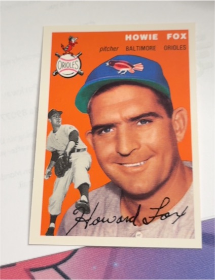 1994 Topps Archives 1954 #246 Howie Fox — front