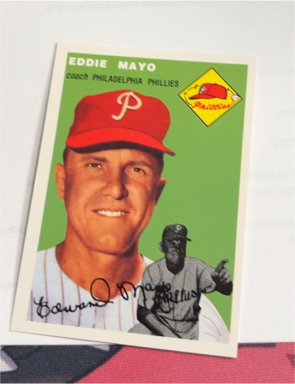 1994 Topps Archives 1954 #247 Eddie Mayo — front