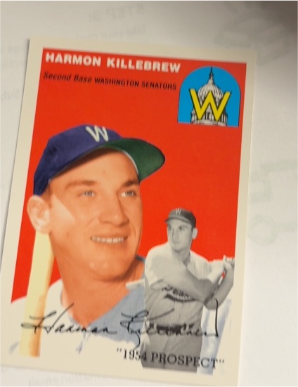 1994 Topps Archives The Ultimate 1954 Set #254 Harmon Killebrew — front