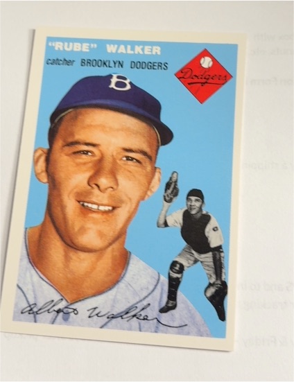 1994 Topps Archives 1954 #153 Rube Walker — front