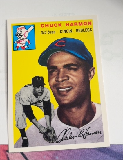 1994 Topps Archives 1954 #182 Chuck Harmon — front