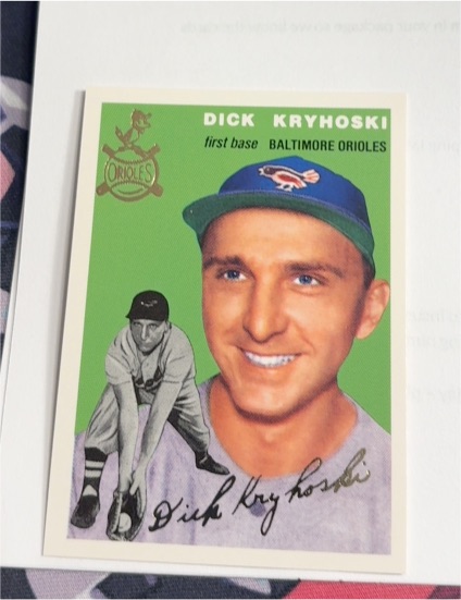 1994 Topps Archives 1954 #150 Dick Kryhoski — front