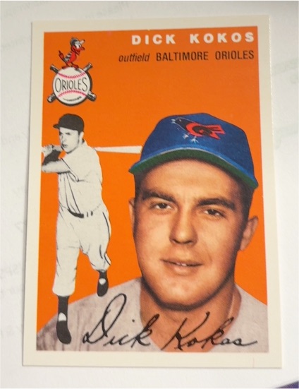 1954 Topps #106 Dick Kokos — front