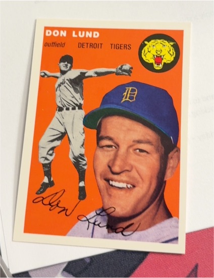 1994 Topps Archives 1954 #167 Don Lund — front