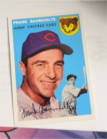 1994 Topps Archives 1954 #60 Frank Baumholtz — front