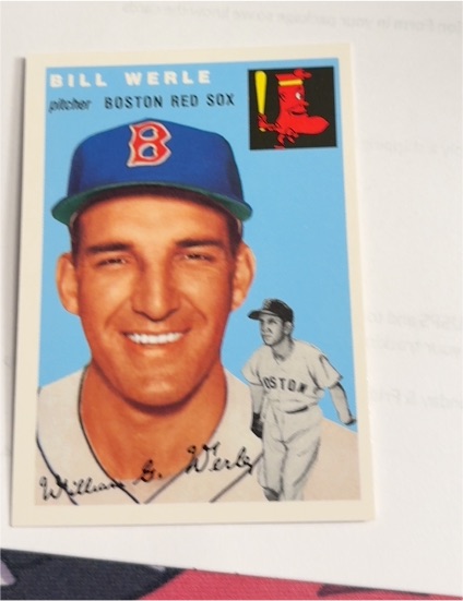 1994 Topps Archives 1954 #144 Bill Werle — front