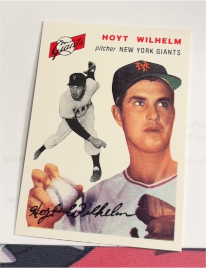1954 Topps #36 Hoyt Wilhelm — front