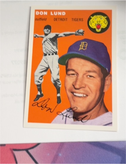 1994 Topps Archives 1954 #167 Don Lund — front