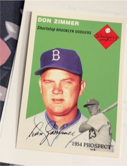 1994 Topps Archives 1954 #258 Don Zimmer — front