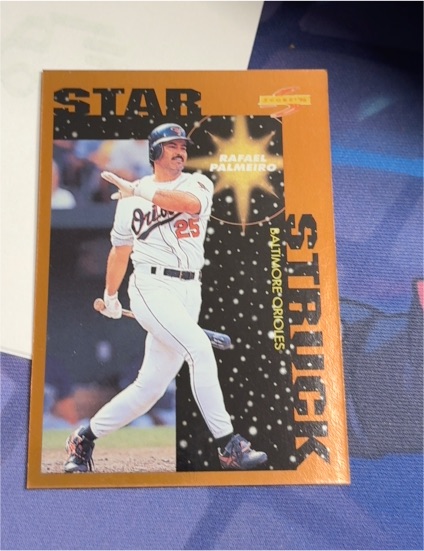 1996 Score #88 Rafael Palmeiro — front