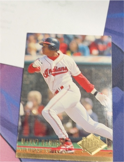 1994 Fleer Ultra #351 Manny Ramirez — front