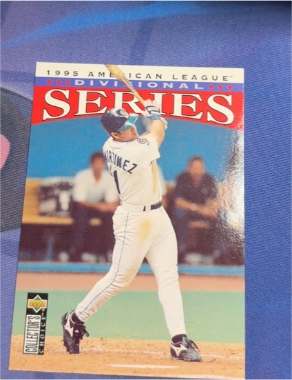 1996 Upper Deck Collector's Choice #371 Edgar Martinez — front