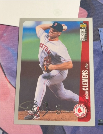 1996 Upper Deck Collector's Choice #60 Roger Clemens — front