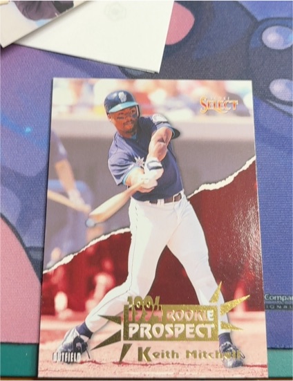 1994 Select Rookie Prospect Keith Mitchell — front