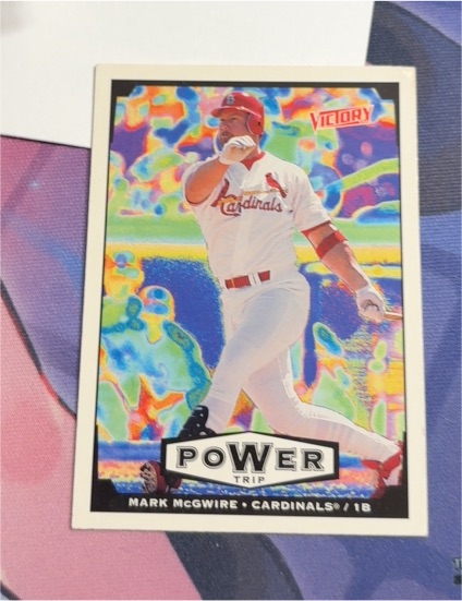 1999 Upper Deck Victory Power Trip #319 Mark McGwire — front