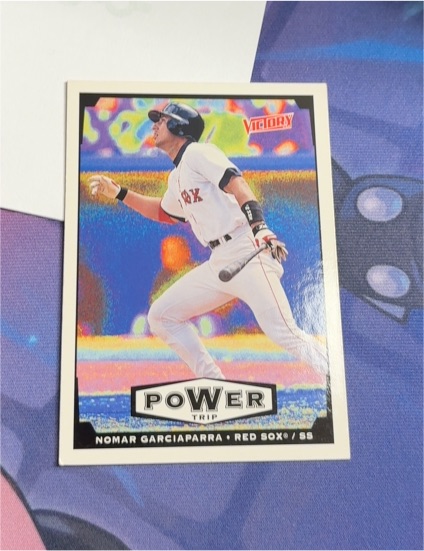 1999 Upper Deck Victory Power Trip Nomar Garciaparra — front