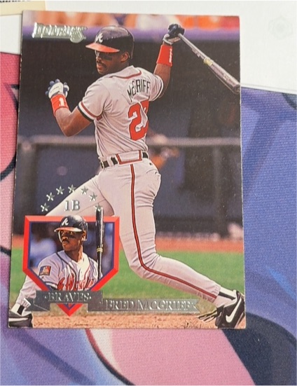 1995 Donruss #349 Fred McGriff — front