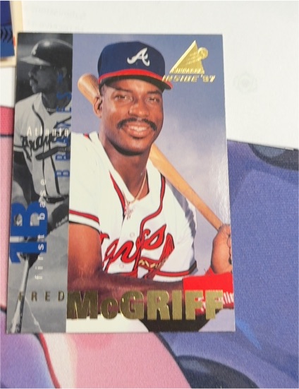 1997 Pinnacle Inside #49 Fred McGriff — front