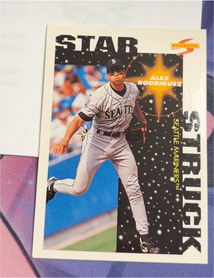 1996 Score Star Struck #361 Alex Rodriguez — front