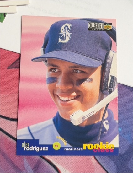 1995 Upper Deck Collector's Choice #5 Alex Rodriguez Rookie Class — front