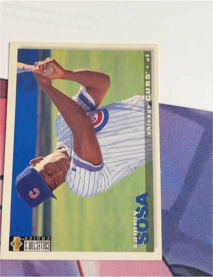 1995 Upper Deck Collector's Choice #210 Sammy Sosa — front