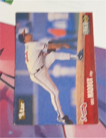 1996 Collector's Choice #40 Greg Maddux — front