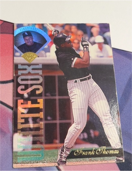 1995 Leaf #1 Frank Thomas — front