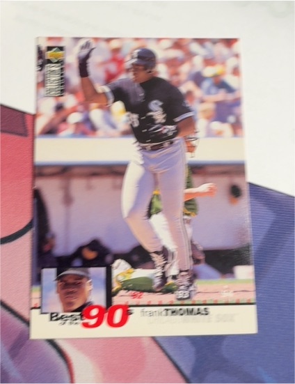 1995 Upper Deck Collector's Choice #64 Frank Thomas — front