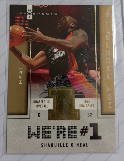 2006-07 Fleer Hot Prospects We're #1 #W1-SO Shaquille O'Neal — front