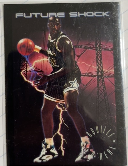 1993-94 SkyBox Premium #331 Shaquille O'Neal Future Shock Orlando Magic — front