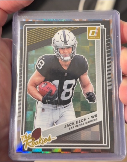 2025 Donruss #15 Jack Bech The Rookies — front