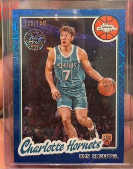 2025 Topps Chrome #TC-KK Kon Knueppel — front