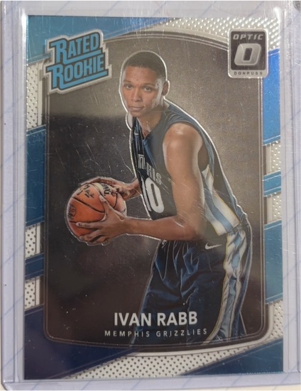 2017-18 Donruss Optic #156 Ivan Rabb — front