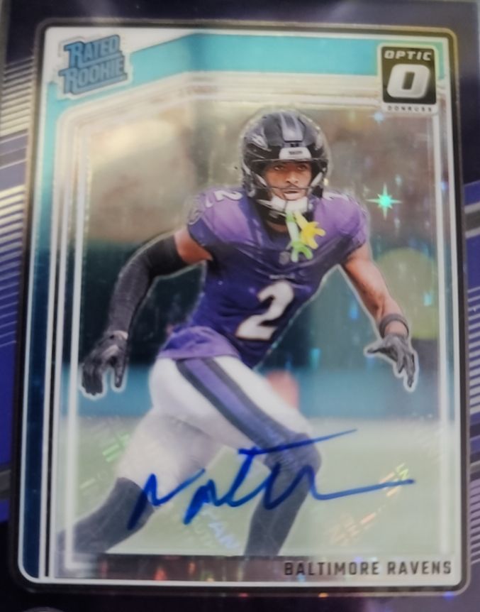 2024 Donruss Optic #281 Nate Wiggins — front