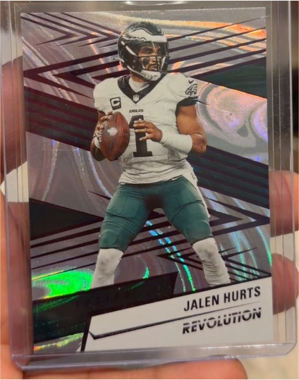 2025 Panini Revolution #1 Jalen Hurts — front