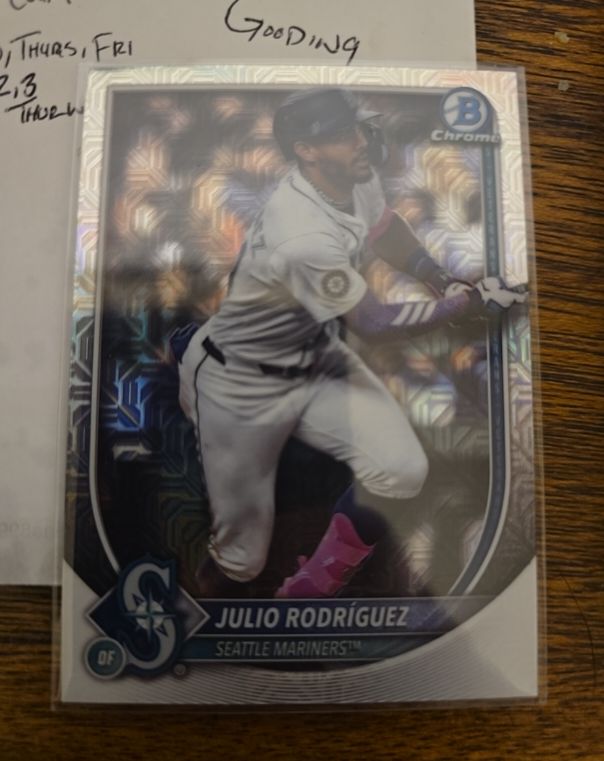 2025 Bowman Chrome #66 Julio Rodríguez — front