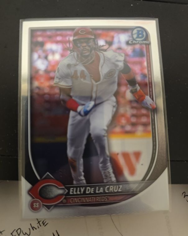 2025 Bowman Chrome #89 Elly De La Cruz — front