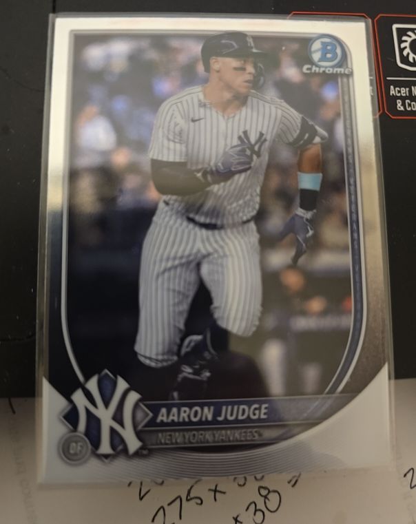 2025 Bowman Chrome #99 Aaron Judge — front