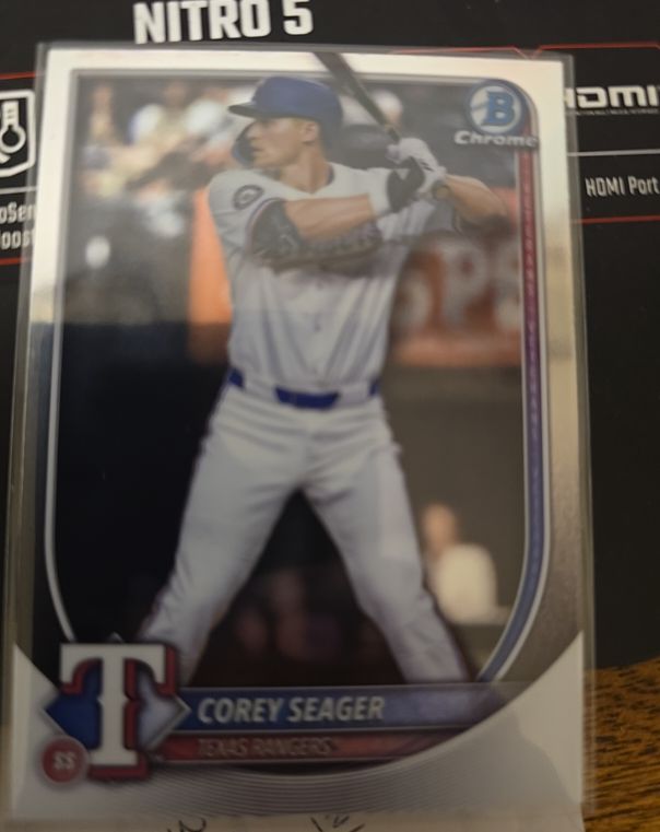 2025 Bowman Chrome #38 Corey Seager — front