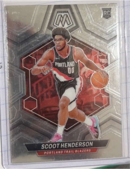 2023-24 Panini Mosaic #216 Scoot Henderson — front
