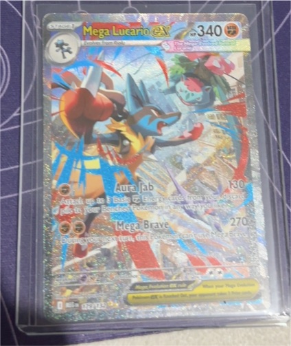 2025 Pokémon Mega Lucario EX #179 Special Illustration Rare — front