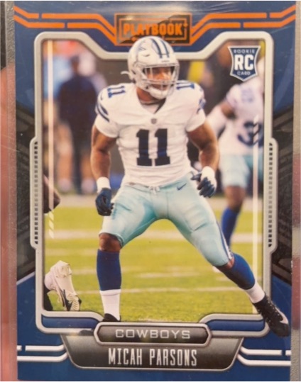 2021 Panini Playbook #145 Micah Parsons — front