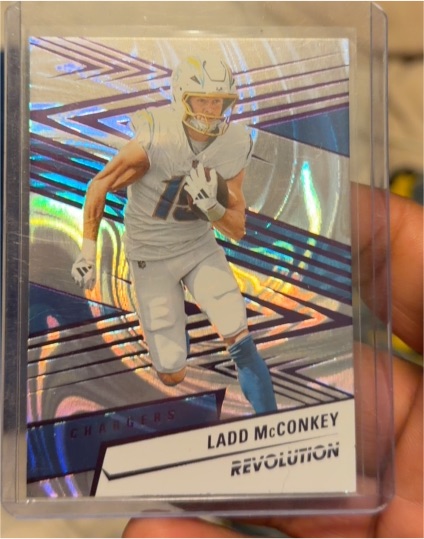 2025 Panini Revolution #62 Ladd McConkey — front