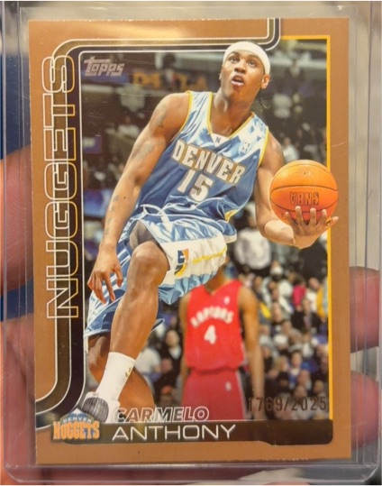 2025-26 Topps #256 Carmelo Anthony — front
