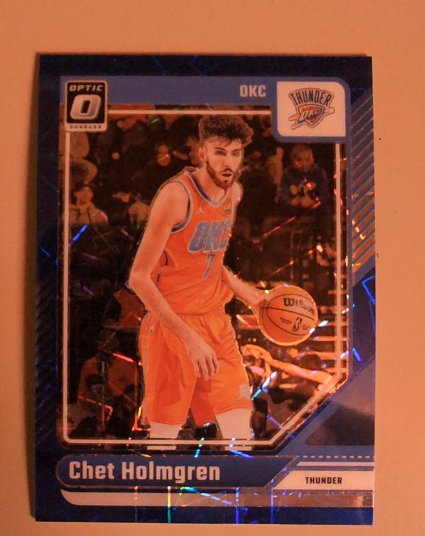 2024-25 Panini Donruss Optic #23 Chet Holmgren — front