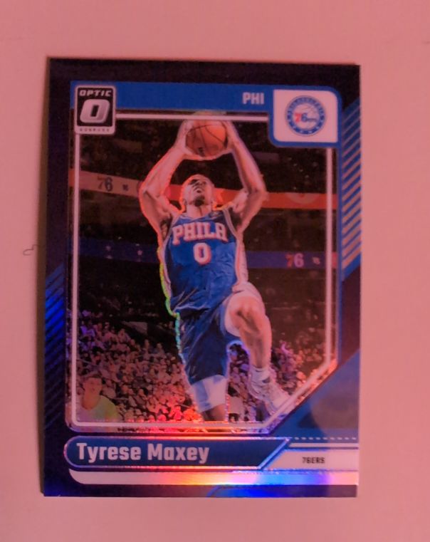 2024-25 Donruss Optic #135 Tyrese Maxey — front